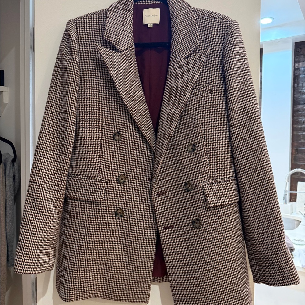 Favorite Daughter Houndstooth Blazer